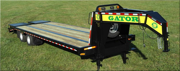 GOOSENECK TRAILER 30ft tandem dual - all heavy-duty equipment trailers special priced  Davie County, North Carolina